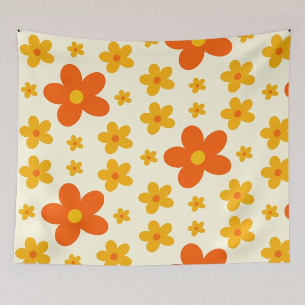 Item preview, PACK 2  Cute Flowers Pack Spring / Autumn yellow designed and sold by DibujandoPorfa.