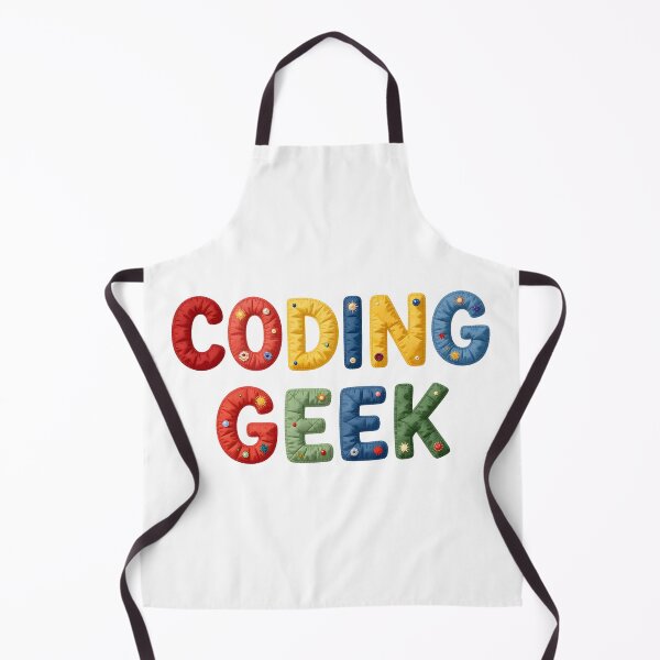 Item preview, CODING GEEK - IN COLORFUL FAUX LETTERING designed and sold by AlexOBrienArt.