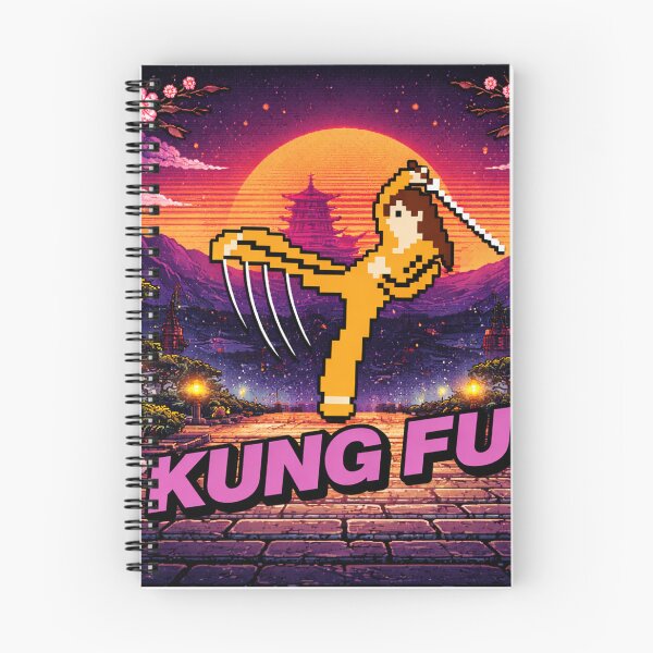 Item preview, Homenaje retro al kung fu de 8 bits de Kill Bill designed and sold by Fei Long Design Hub.