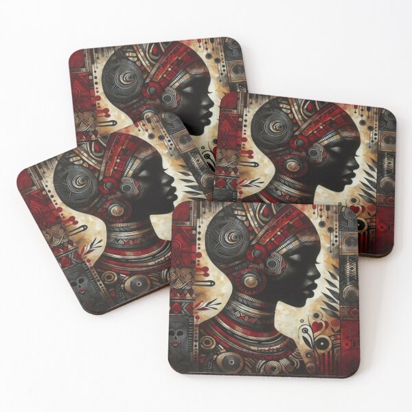 Item preview, Tribal Art Portrait  designed and sold by Shs-Kenya.