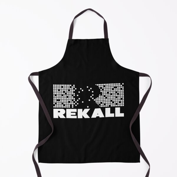 Item preview, REKALL: as featured in Total Recall - WHITE TEXT AND IMAGE designed and sold by WhiteShirtGuy.