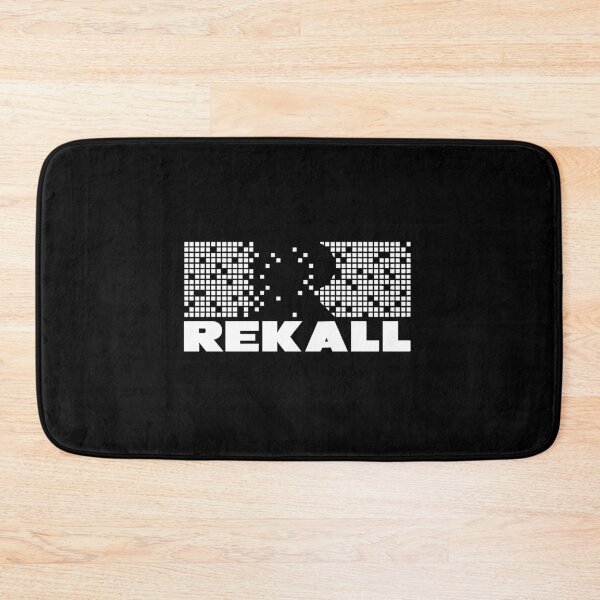 Item preview, REKALL: as featured in Total Recall - WHITE TEXT AND IMAGE designed and sold by WhiteShirtGuy.