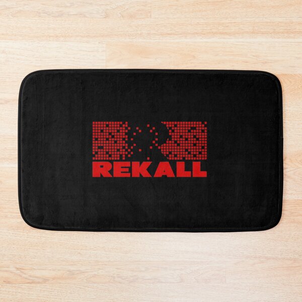 Item preview, Copy of REKALL: as featured in Total Recall - WRED TEXT AND IMAGE designed and sold by WhiteShirtGuy.
