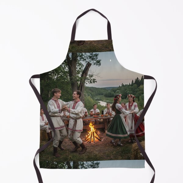 Item preview, Slavic of folk dancing and dress in nature designed and sold by Nalimkibard.