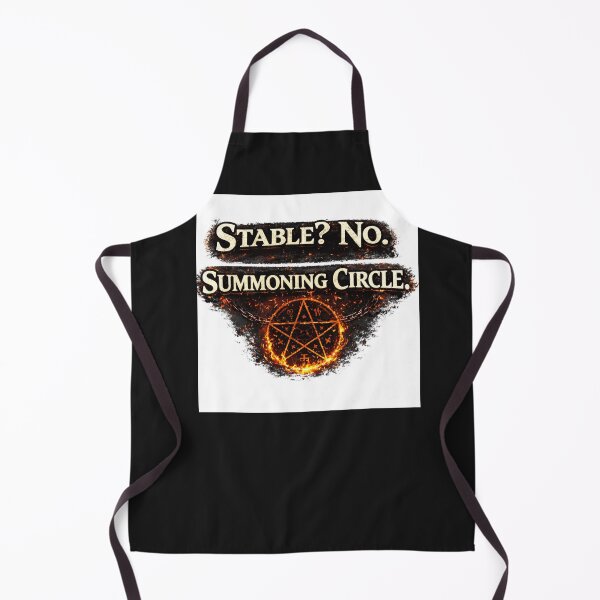 Item preview, Stable No Summoning Circle Funny Horse Shirt designed and sold by inkstablestudio.