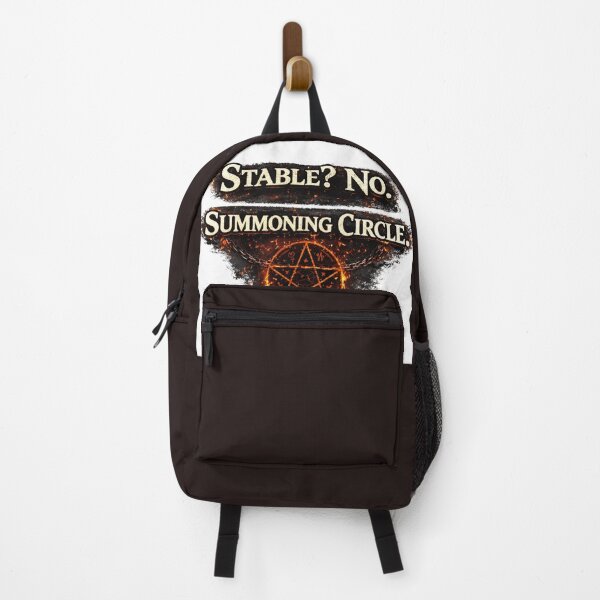 Item preview, Stable No Summoning Circle Funny Horse Shirt designed and sold by inkstablestudio.