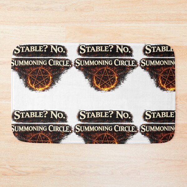 Item preview, Stable No Summoning Circle Funny Horse Shirt designed and sold by inkstablestudio.