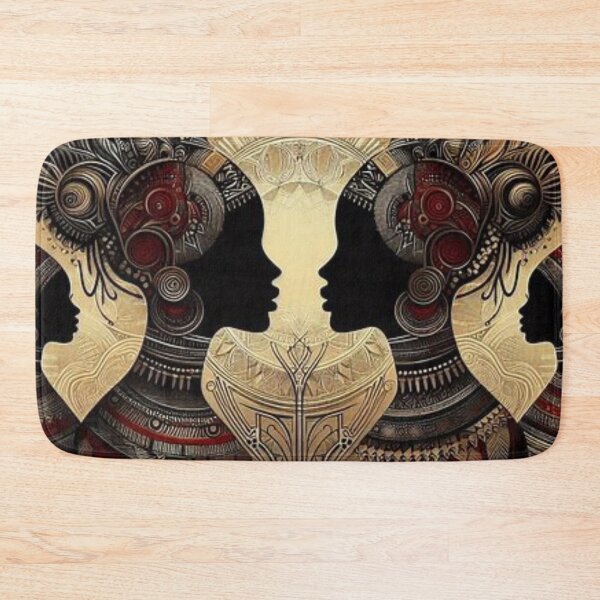 Item preview, Gemini Twins, Tribal Art Style designed and sold by Shs-Kenya.