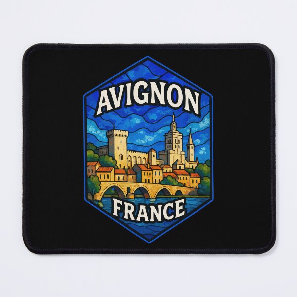 Item preview, Avignon France Stained Glass Travel designed and sold by TomFrontierArt.