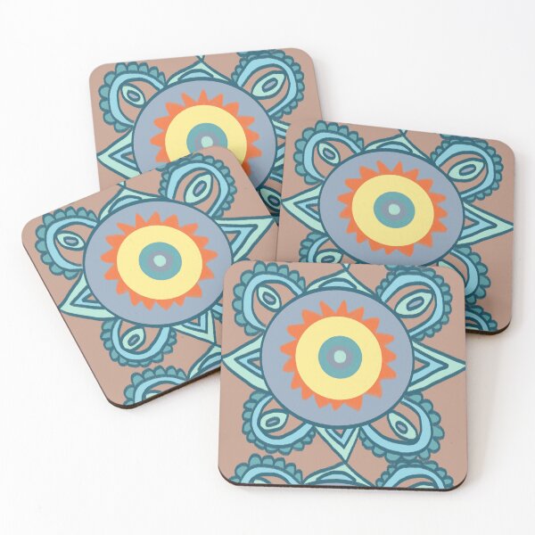 Item preview, Boho Mandala Suns designed and sold by RepeatCandy.