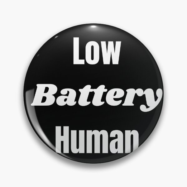 Item preview, Low Battery Human Funny Shirt - Meme Tee designed and sold by RYPEstuff.