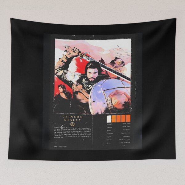Item preview, crimson desert designed and sold by funeralbeat.