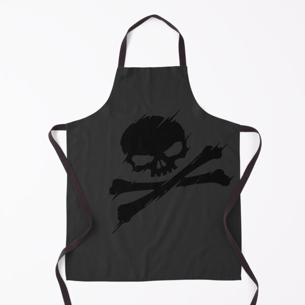 Item preview, Skull and Crossbones paint streak grey designed and sold by RedStormCloud.