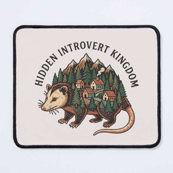 Item preview, Hidden Introvert Kingdom - Vintage Possum Forest Village designed and sold by Jaroslaw-S.