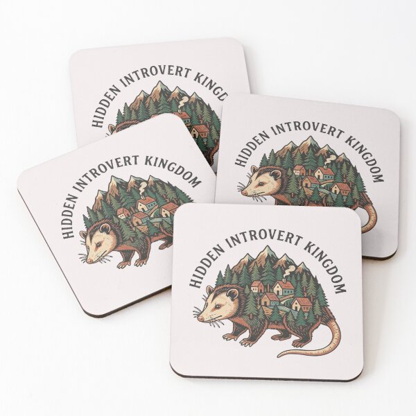 Item preview, Hidden Introvert Kingdom - Vintage Possum Forest Village designed and sold by Jaroslaw-S.