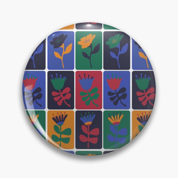 Item preview, Matisse Warhol Style Flowers designed and sold by SilverOutlining.