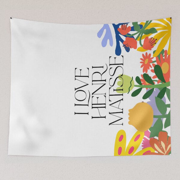 Item preview, I Love Matisse – Colorful Flowers designed and sold by infinitearte.