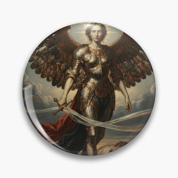 Item preview, Divine Archangel Ariel Warrior Angel designed and sold by GenesisArtis.