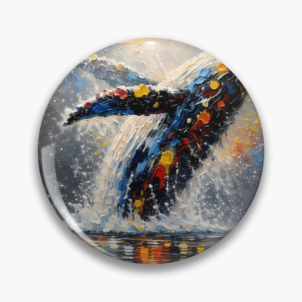 Item preview, Color Burst, Majestic Whale Rising from the Deep designed and sold by aminz4.