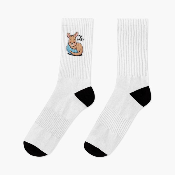 Item preview, Lazy Kangaroo Sticker – Cute Sleeping Kawaii Kangaroo “Too Lazy” Funny Aesthetic Animal designed and sold by VaporStick.