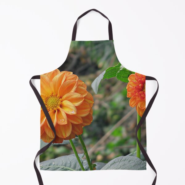 Item preview, Two Orange Dahlias designed and sold by Katy Fryd.