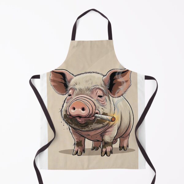 Item preview, Stoner pig designed and sold by OMNIPOTENTNECRO.