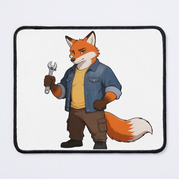 Item preview, Fixer Fox designed and sold by SynthRaccoon.