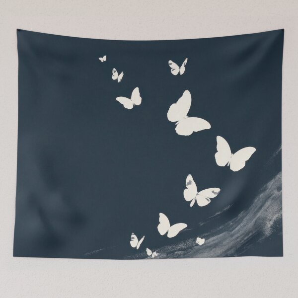Item preview, Butterflies in the dark sky designed and sold by anytka.