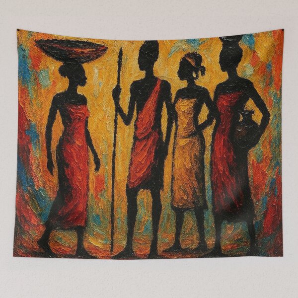 Item preview, Tribal Art Silhouettes designed and sold by Shs-Kenya.