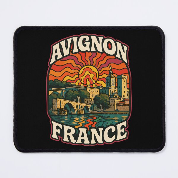 Item preview, Avignon France Trippy Travel designed and sold by TomFrontierArt.