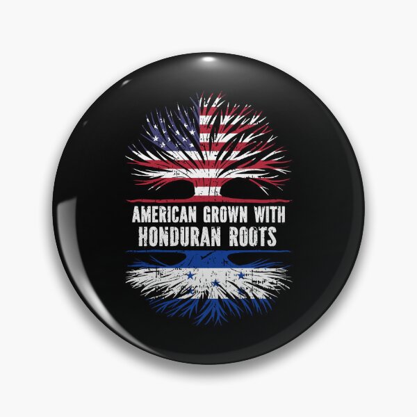 Item preview, American Grown with Honduran Roots USA Flag designed and sold by CosmoKitsch.