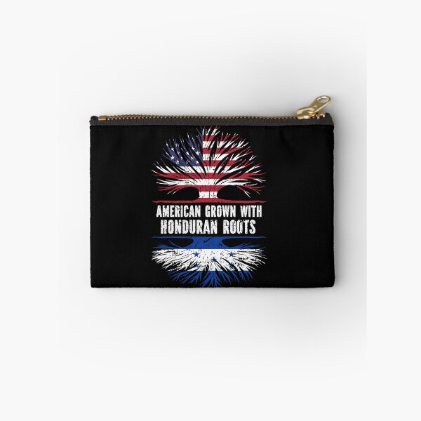 Item preview, American Grown with Honduran Roots USA Flag designed and sold by CosmoKitsch.
