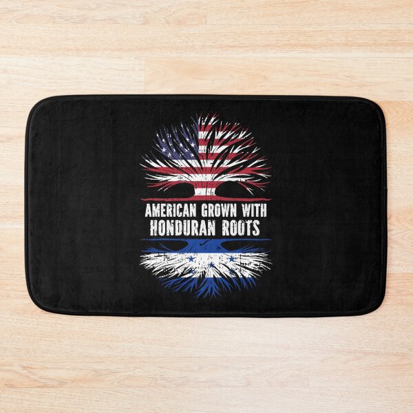 Item preview, American Grown with Honduran Roots USA Flag designed and sold by CosmoKitsch.