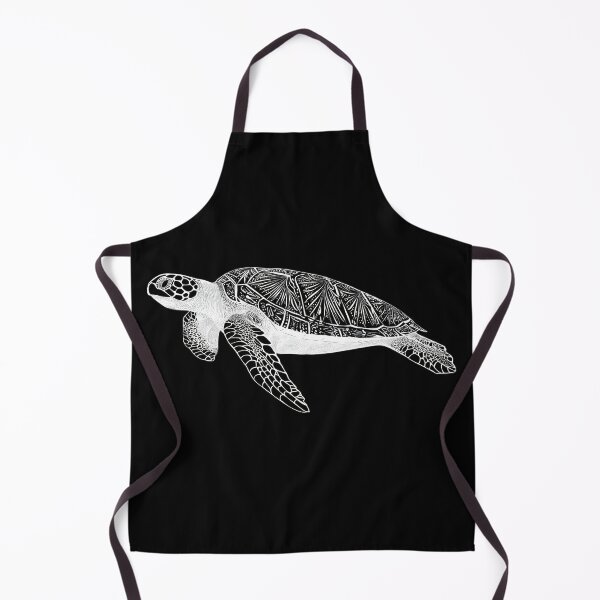 Item preview, Turtle swims in dark water designed and sold by anytka.