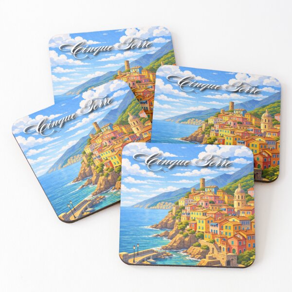 Item preview, Cinque Terre - Iconic Italian Landmarks  designed and sold by MatthewHeights.