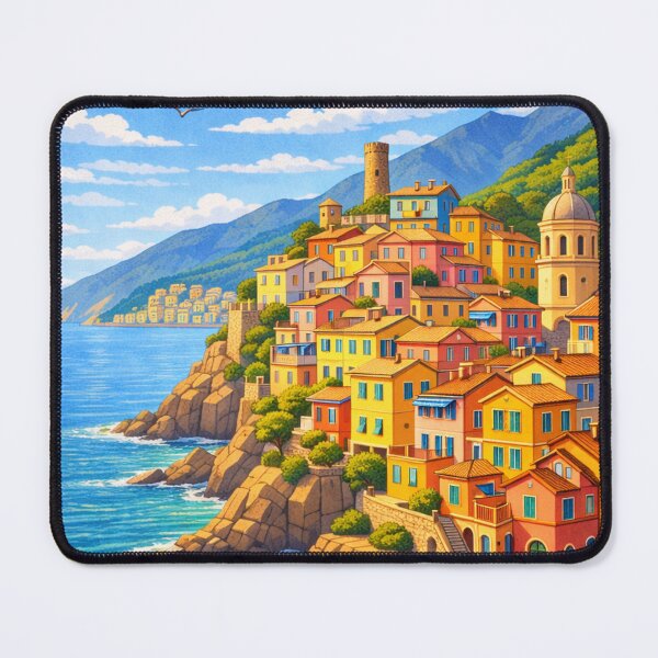 Item preview, Cinque Terre - Iconic Italian Landmarks designed and sold by MatthewHeights.