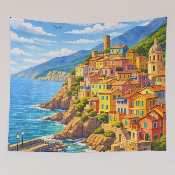 Item preview, Cinque Terre - Iconic Italian Landmarks  designed and sold by MatthewHeights.