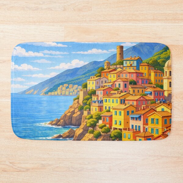 Item preview, Cinque Terre - Iconic Italian Landmarks  designed and sold by MatthewHeights.