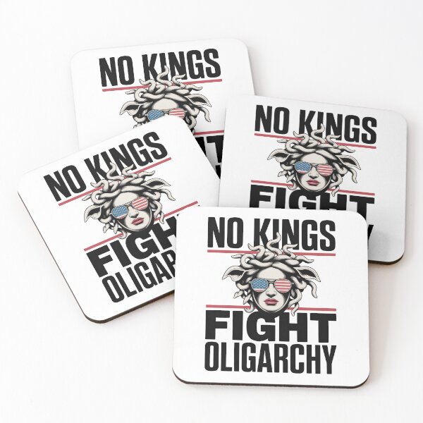 Item preview, No Kings Fight Oligarchy designed and sold by Millsoft.