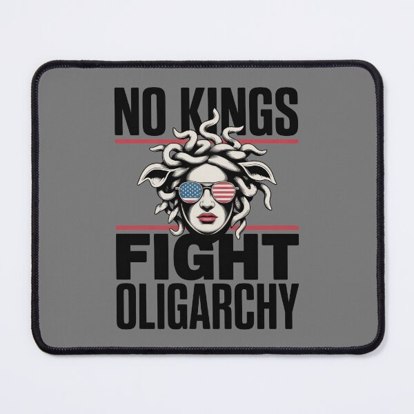 Item preview, No Kings Fight Oligarchy designed and sold by Millsoft.