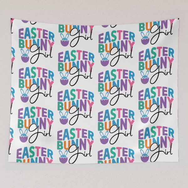 Item preview, Easter Bunny Girl - Modern Spring Fashion Vibe designed and sold by FuzionRaptor.