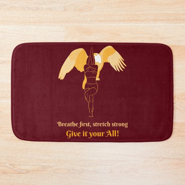 Item preview, Breathe First Stretch Strong Eagle Yoga Pose – Focused Spirit Animal Art designed and sold by WellspringXflow.