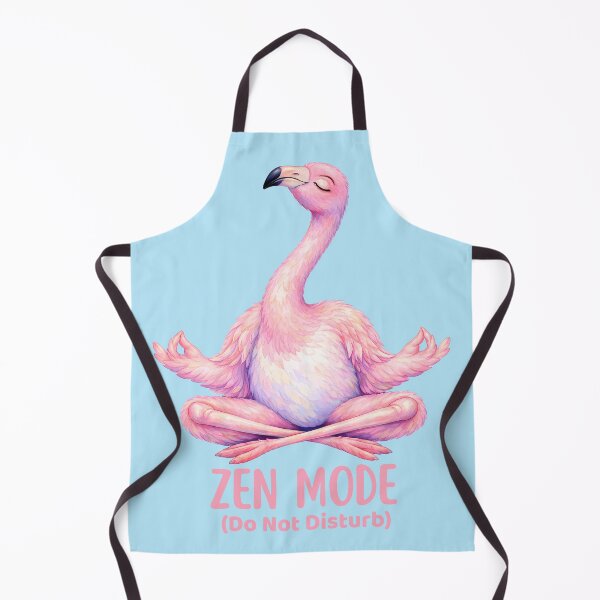Item preview, Funny Zen Meditation Flamingo Do Not Disturb designed and sold by Tammy Winand Arts.