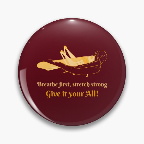 Item preview, Breathe First Stretch Strong Grasshopper Yoga Pose – Agile Spirit Animal Art designed and sold by WellspringXflow.