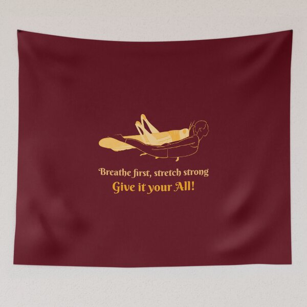 Item preview, Breathe First Stretch Strong Grasshopper Yoga Pose – Agile Spirit Animal Art designed and sold by WellspringXflow.