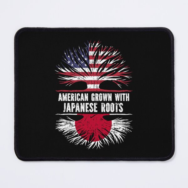 Item preview, American Grown with Japanese Roots USA Flag designed and sold by CosmoKitsch.