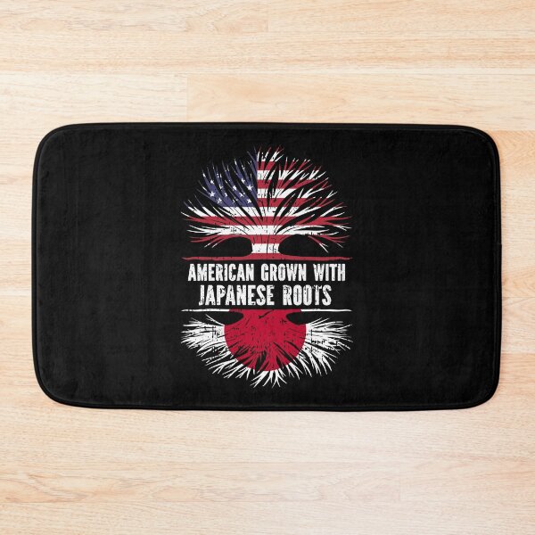 Item preview, American Grown with Japanese Roots USA Flag designed and sold by CosmoKitsch.