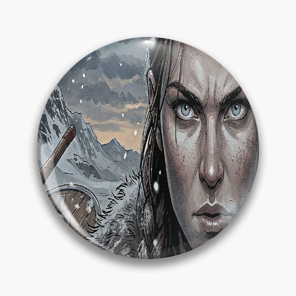 Item preview, The Shieldmaiden Vinking Warrios designed and sold by BrizzyArt.