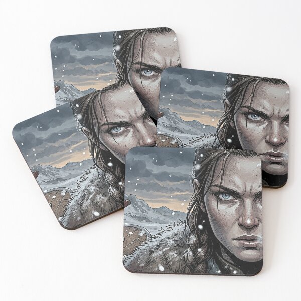 Item preview, The Shieldmaiden Vinking Warrios designed and sold by BrizzyArt.