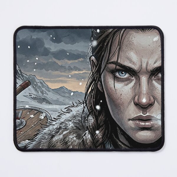 Item preview, The Shieldmaiden Vinking Warrios designed and sold by BrizzyArt.